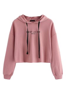 Dusky Pink Hoodie