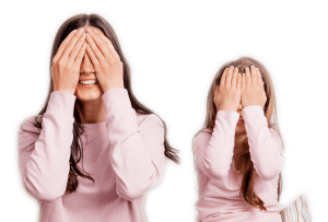 a-small-girl-and-her-mother-in-a-studio-hands-on-KYVWE8Q